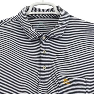 Peter Millar Pappy Cup Striped Golf Polo Shirt Short Sleeve M Pappy Van Winkle